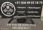 VW Polo 6R voorbumper onderlip spoiler 2009-2014 origineel, Autos : Pièces & Accessoires, Utilisé, Enlèvement ou Envoi