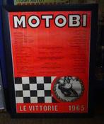 Zeldzame MOTOBI Benelli motor race affiche 1965, Ophalen of Verzenden, Gebruikt, Motoren