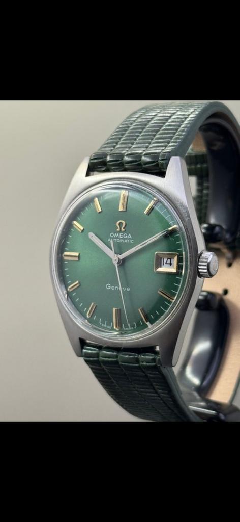 Omega Genève Cal. 565 Automatic (Ref. 166.041), Handtassen en Accessoires, Horloges | Antiek, Omega, Staal, Ophalen of Verzenden