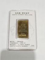 Australië SSB 1 Oz Bronze SSB Mint, Postzegels en Munten, Ophalen of Verzenden, Koper