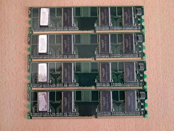 RAM DDR1 - VDATA 256MB Non ECC PC-3200 400Mhz beschikbaar voor biedingen