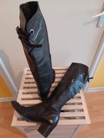 Pakket 3 paar lederen laarzen - mt 41, ANDERE, Enlèvement ou Envoi, Porté, Bottes hautes
