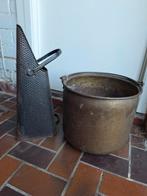 Hout en kolenbak., Antiek en Kunst, Ophalen