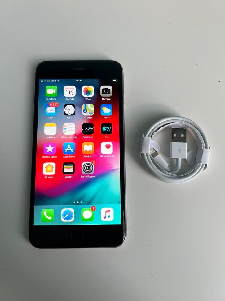 iPhone 6 Plus 64GB | Space Grey | Batterij 99% | NIEUWSTAAT, Telecommunicatie, Mobiele telefoons | Apple iPhone, Zo goed als nieuw