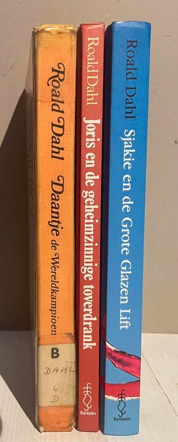 3 Roald Dahl boeken beschikbaar voor biedingen