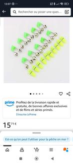 Pack de 10 Cloches pour Cannes à pêche, LED Light  (3 lots), Watersport en Boten, Hengelsport | Algemeen, Ophalen of Verzenden