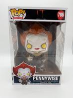 Funko Pop! IT - Pennywise 786 Jumbo 10 Inch Vinyl Figurine, Ophalen of Verzenden, Gebruikt, Overige typen