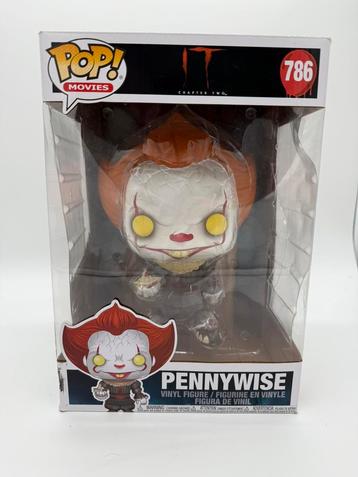 Funko Pop! IT - Pennywise 786 Jumbo 10 Inch Vinyl Figurine beschikbaar voor biedingen