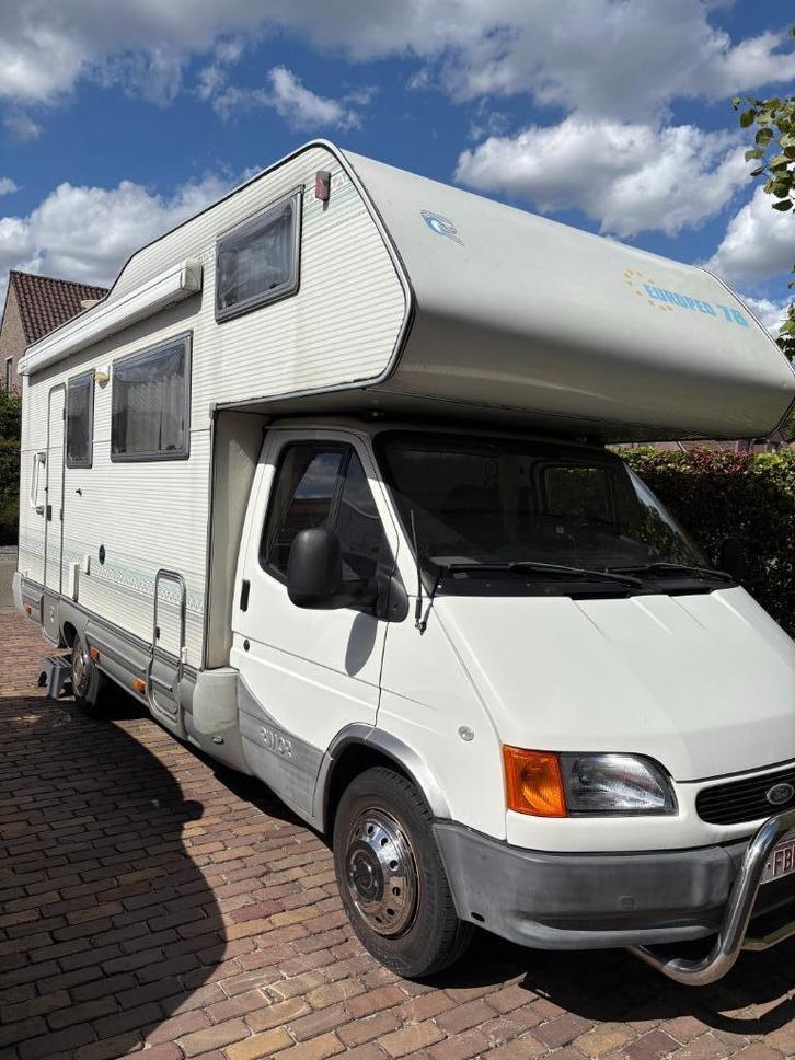 Ford Rimor 2.5 Diesel, Caravans en Kamperen, Mobilhomes, Particulier, meer dan 6, Alkoof, Ford, Ford, Diesel, Handgeschakeld, Standaard zit