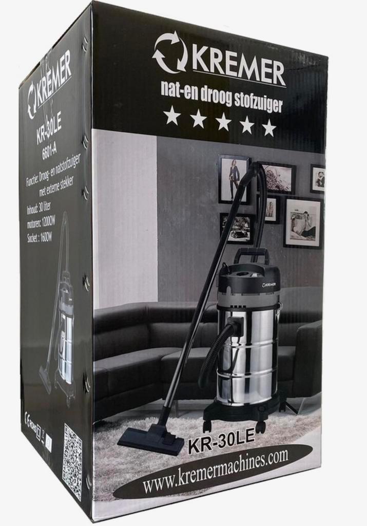 Bouwstofzuiger nat/droog KREMER, Elektronische apparatuur, Stofzuigers, Nieuw, Stofzuiger, Ophalen