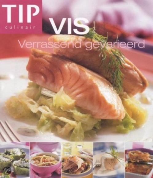 Tip culinair Vis verrassend gevarieerd, Boeken, Kookboeken, Nieuw, Voorgerechten en Soepen, Hoofdgerechten, Tapas, Hapjes en Dim Sum