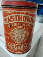 Mooi zeldzaam blik 'Kunsthoning, Devolder., Ophalen of Verzenden, Zo goed als nieuw