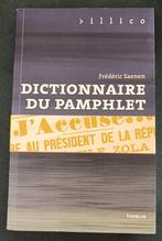 Dictionnaire du Pamphlet : F. Saenen : FORMAT DE POCHE, Utilisé, Enlèvement ou Envoi, Frédéric Saenen, Europe