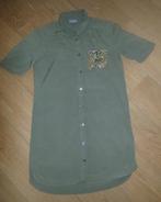 Robe-chemise vert kaki JBC (152), Enfants & Bébés, Comme neuf, Fille, Robe ou Jupe, Enlèvement ou Envoi