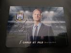 Carte signée Carlo et fils RSC Anderlecht, Verzamelen, Sportartikelen en Voetbal, Ophalen of Verzenden