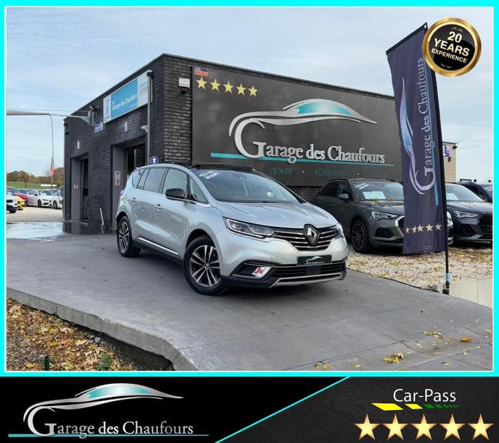 Renault Espace 2.0 Blue dCi Intens - ! 7 Places !, Autos, Renault, Entreprise, Achat, Espace, ABS, Caméra de recul, Régulateur de distance