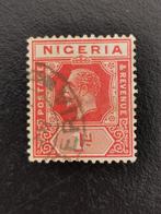 Nigeria 1921 - Koning George V - plaat II, Postzegels en Munten, Postzegels | Afrika, Ophalen of Verzenden, Nigeria, Gestempeld