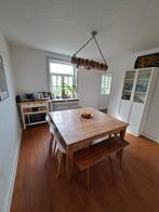 Table carrée 150x150 + Chaises, Maison & Meubles, Tables | Tables de salon, Teck, 100 à 150 cm, Carré, 100 à 150 cm