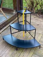 Étagère à plantes noir, Jardin & Terrasse, Intérieur, Rond, Enlèvement, Utilisé