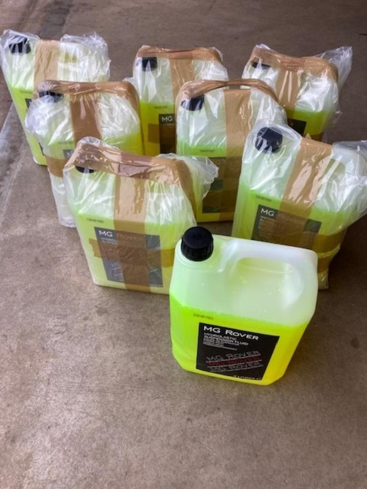 MGF MG F Trophy MG TF 5 liter originele hydragasvloeistof, Auto diversen, Onderhoudsmiddelen, Ophalen of Verzenden