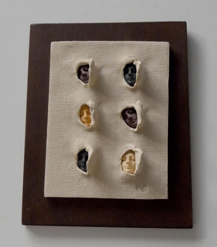 Kunstwerk 'Neighborhood', Antiek en Kunst, Kunst | Beelden en Houtsnijwerken, Ophalen