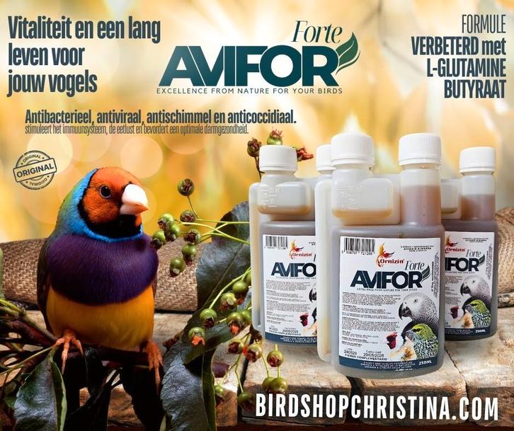 Avifor Forte 250ml - Gouldamadine en Andere - Ornizìn, Dieren en Toebehoren, Vogels | Toebehoren, Ophalen