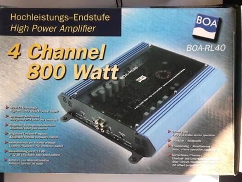 Dietz BOA-RL-40 – 4x 100W versterker, Auto diversen, Autospeakers, Nieuw, Ophalen of Verzenden