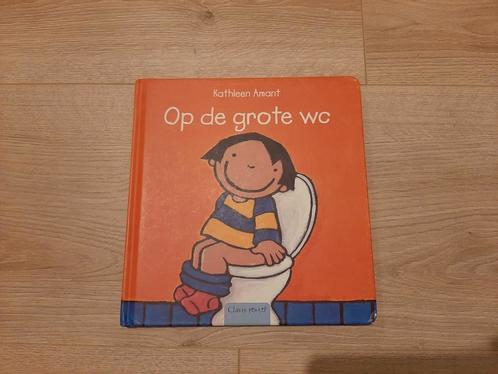 Kathleen Amant - Anna op de grote wc, Livres, Livres pour enfants | 0 an et plus, Comme neuf, 2 à 3 ans, Enlèvement ou Envoi