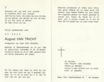Belgisch wielrenner August van Tricht 1908-1982, Verzamelen, Ophalen of Verzenden