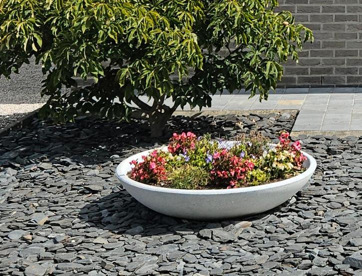 Bloembakken, Tuin en Terras, Bloembakken en Plantenbakken, Zo goed als nieuw, Kunststof, Tuin, Ophalen