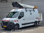 Renault Master 145PK Hoogwerker 11m Werkhoogte Trekhaak LED, Auto's, Stof, Gebruikt, 4 cilinders, Renault