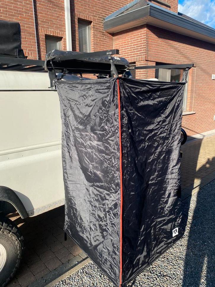 Tente de douche/auvent, Caravanes & Camping, Tentes, Comme neuf, Enlèvement