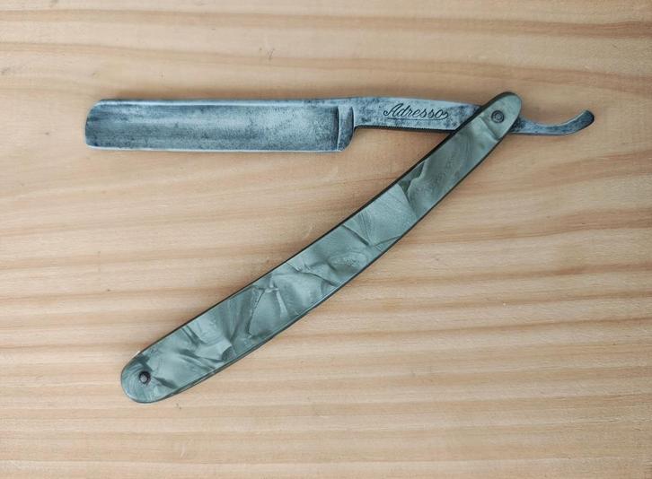 Scheermes Adressos, Antiek en Kunst, Curiosa en Brocante, Ophalen of Verzenden