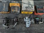 4 Vintage molens, Watersport en Boten, Hengelsport | Algemeen, Ophalen, Gebruikt, Molen