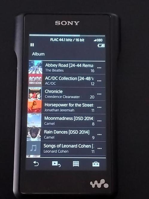 Sony WM1A met origineel klankbeeld, Audio, Tv en Foto, Mp3-spelers | Overige merken, Gebruikt, 40 GB en meer, Sony, Verzenden