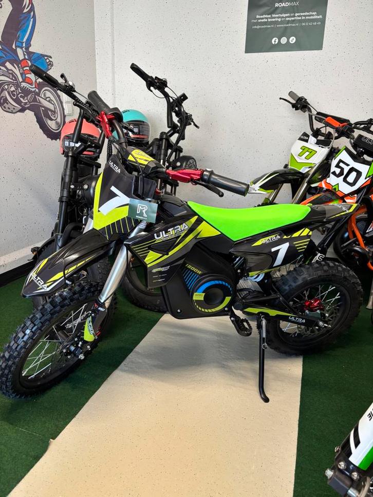 Crosser Pitbike Dirt bike 1000w 1600w 1800w Nieuw, Fietsen en Brommers, Brommers | Crossbrommers, Nieuw, Overige merken, Ophalen