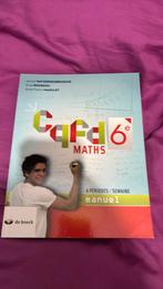 CQFD MATHS 6e Manuel 4 périodes/semaine, Enlèvement, Comme neuf