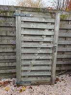 tuinpoort, Portail battant, 100 à 150 cm, Utilisé, Bois