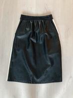 Zwarte leren rok TU, Kleding | Dames, Rokken, Ophalen of Verzenden, Zo goed als nieuw, Zwart, Knielengte