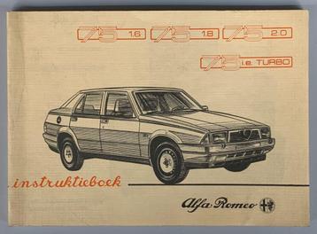 Alfa Romeo 75 1.6 - 1.8 - 2.0 - Turbo, Enlèvement ou Envoi