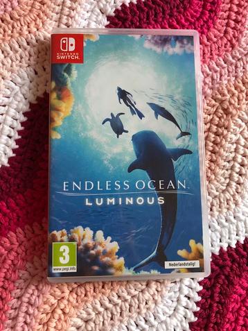 Endless ocean luminous + 7 dagen nintendo switch online disponible aux enchères