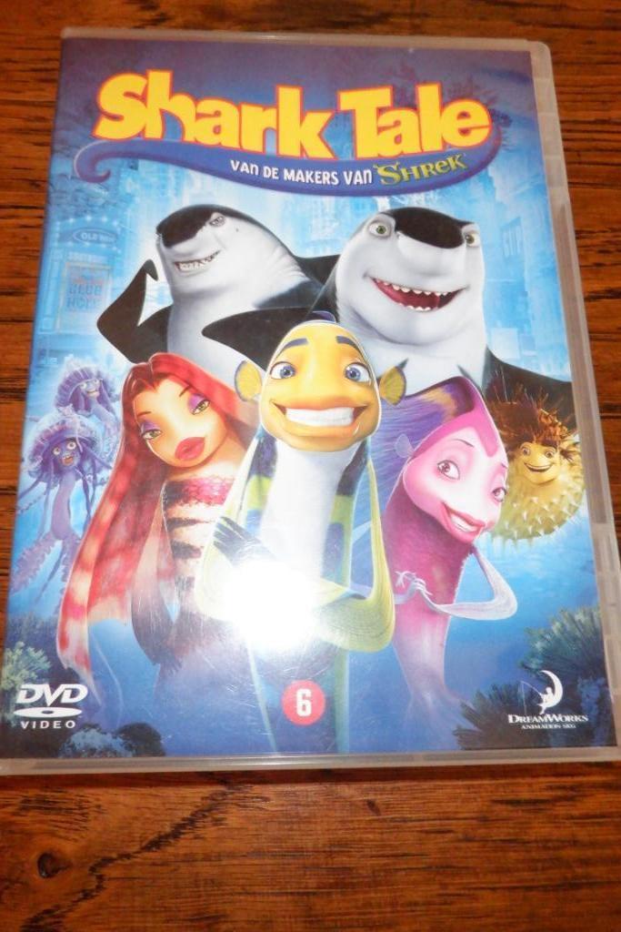 dvd Shark tale    Shrek 2    Flevil  en Valiant, Cd's en Dvd's, Dvd's | Kinderen en Jeugd, Zo goed als nieuw, Film, Avontuur, Vanaf 6 jaar