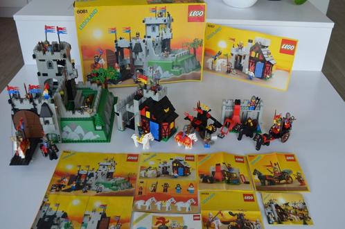 Lego: ,  lot Castle, 6081-6067-6040-6039-6022, Kinderen en Baby's, Speelgoed | Duplo en Lego, Gebruikt, Lego, Complete set, Ophalen of Verzenden
