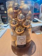 30 goudkleurige kerstballen, Enlèvement ou Envoi, Neuf
