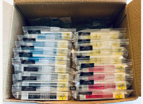 Inkt Maxx Epson T0715 inktcartridges 16 stuks NIEUW, Informatique & Logiciels, Fournitures d'imprimante, Neuf, Cartridge, Enlèvement ou Envoi