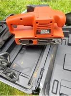 Black & Decker 600W KA85E 200m/m bandschuurmachine gebruikt, Ophalen of Verzenden, Zo goed als nieuw, 600 tot 1200 watt, Bandschuurmachine