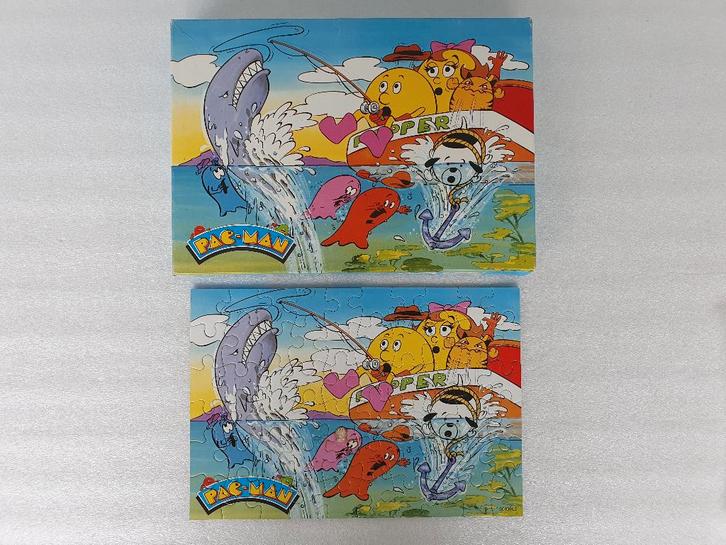 Puzzel Pac-Man (MB, Namco, 1984), Collections, Jouets, Utilisé, Enlèvement ou Envoi