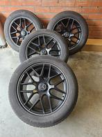 4x Winterbanden + velgen Mercedes GLE 350e – 5,5mm profiel, Auto-onderdelen, Banden en Velgen, Ophalen, Gebruikt, 275 mm, Winterbanden