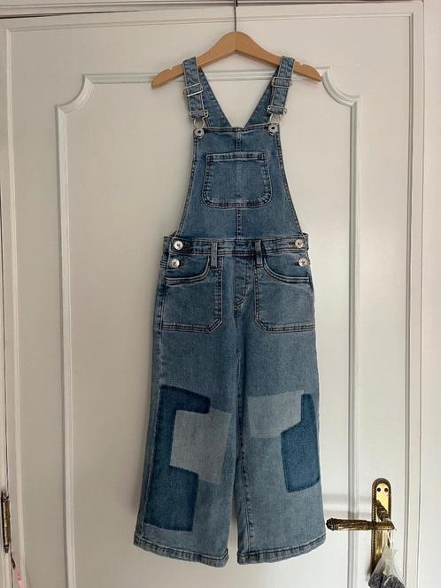 Salopette en jean - 6-7A (116-122 cm), Kinderen en Baby's, Kinderkleding | Maat 116, Zo goed als nieuw, Meisje, Overige typen