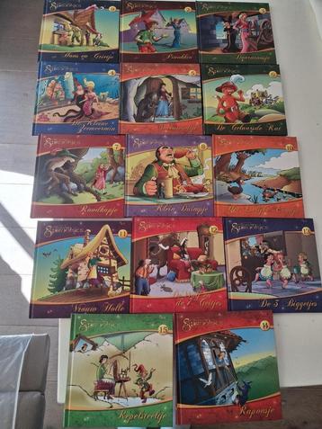 sprookjes boekenserie met luister cd's beschikbaar voor biedingen